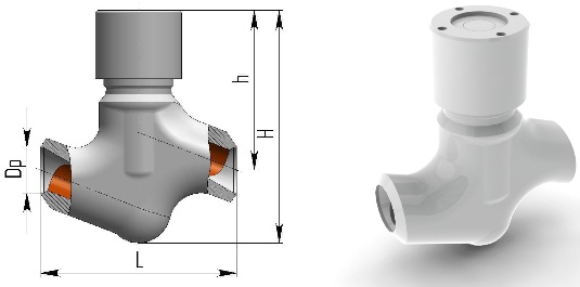 Клапаны обратные и обратные затворы 3с-7-3 (843-40-0а-02)