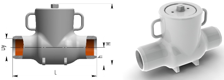 Клапаны обратные и обратные затворы 4с-3-5