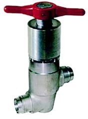 Клапан сильфонный Уплотнение мет/PTFE по ТУ 26-07-1573-91