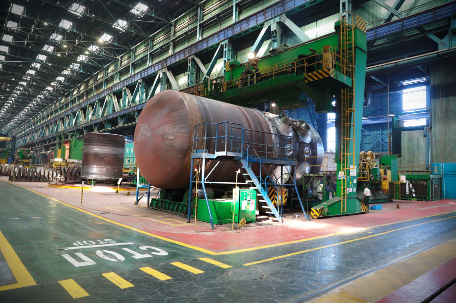 «Атоммаш» реализует ключевой этап производства корпуса реактора для энергоблока № 1 Курской АЭС-2