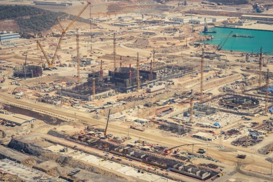 На АЭС «Аккую» скоро начнут сварку главного циркуляционного трубопровода энергоблока № 1