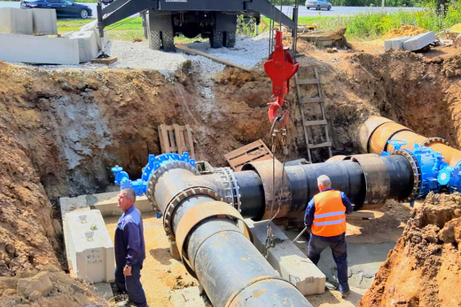 «Тулагорводоканал» модернизирует сети водоснабжения и водоотведения в бывшем Ленинском районе