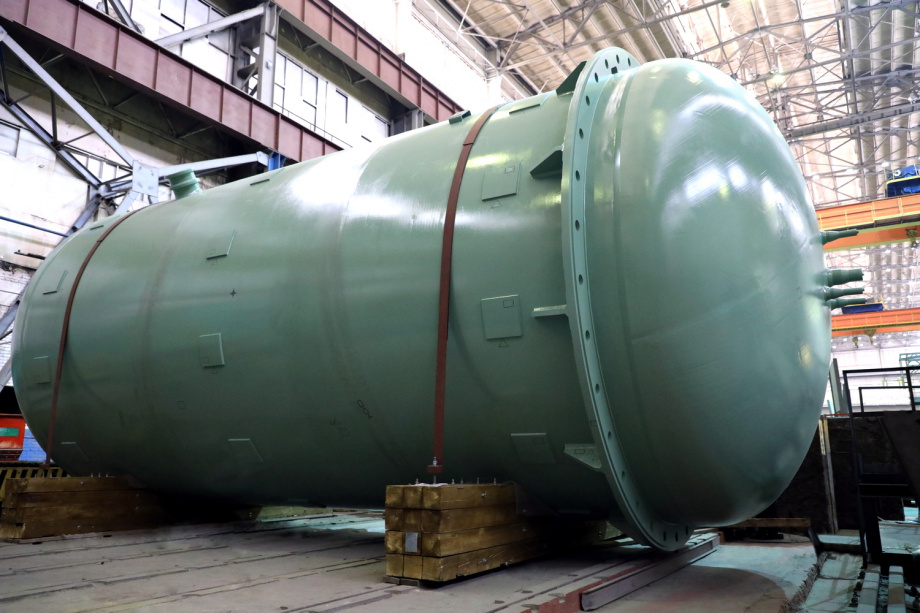 Специалисты «Петрозаводскмаша» изготовили емкости системы пассивного залива активной зоны для Курской АЭС-2