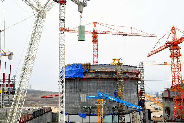 На энергоблоке №2 Курской АЭС-2 установили восемь гидроемкостей второй ступени системы пассивной защиты реактора