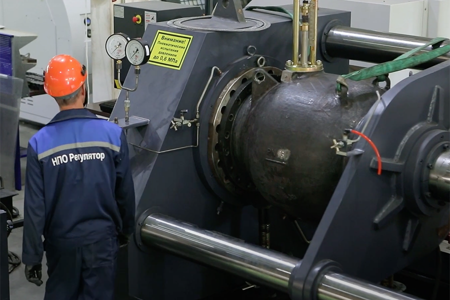 Фото недели: НПО «Регулятор» изготовило предохранительные клапаны DN 700 для паропроводов ТЭС