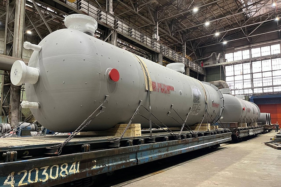 ПАО «Уралхиммаш» поставило адсорберы осушки газа для Байсунского газоперерабатывающего завода (Узбекистан)