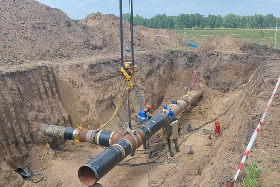 Специалисты компании «Газпром трансгаз Томск» провели диагностические работы газопроводов-отводов к ГРС