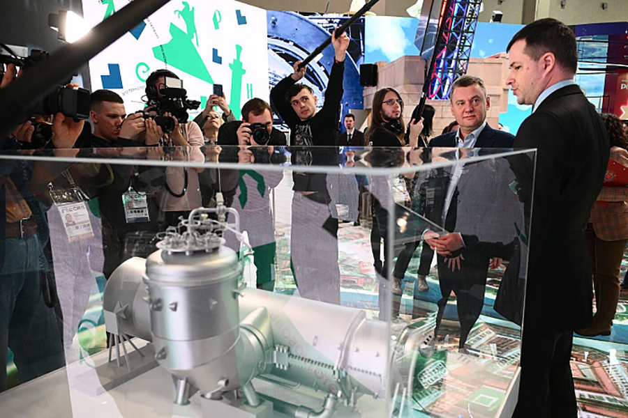 АО «Силовые машины» представило свои возможности на международной выставке «Россия» на ВДНХ