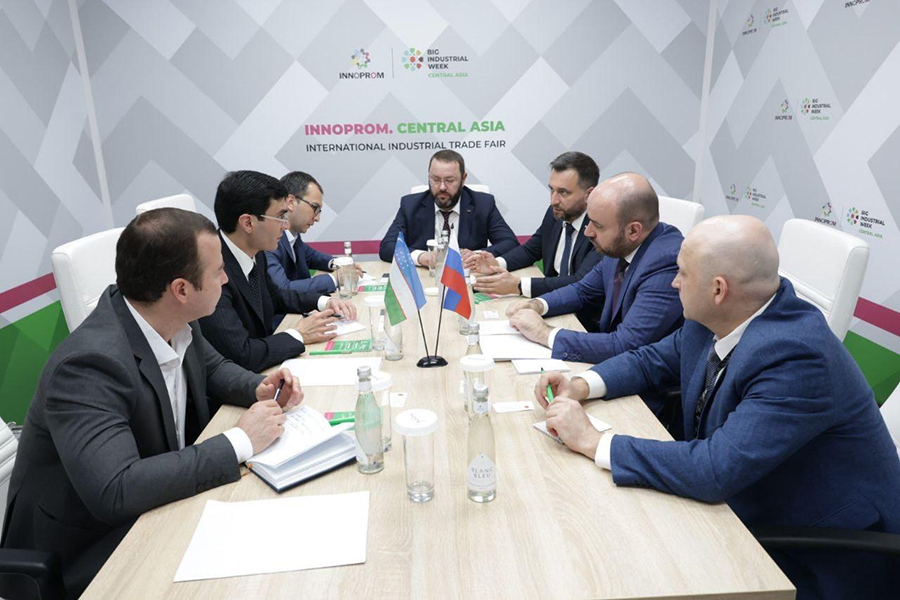 Руководство ПП «Мехмаш» провело переговоры в рамках международной промышленной выставки «ИННОПРОМ. Центральная Азия»