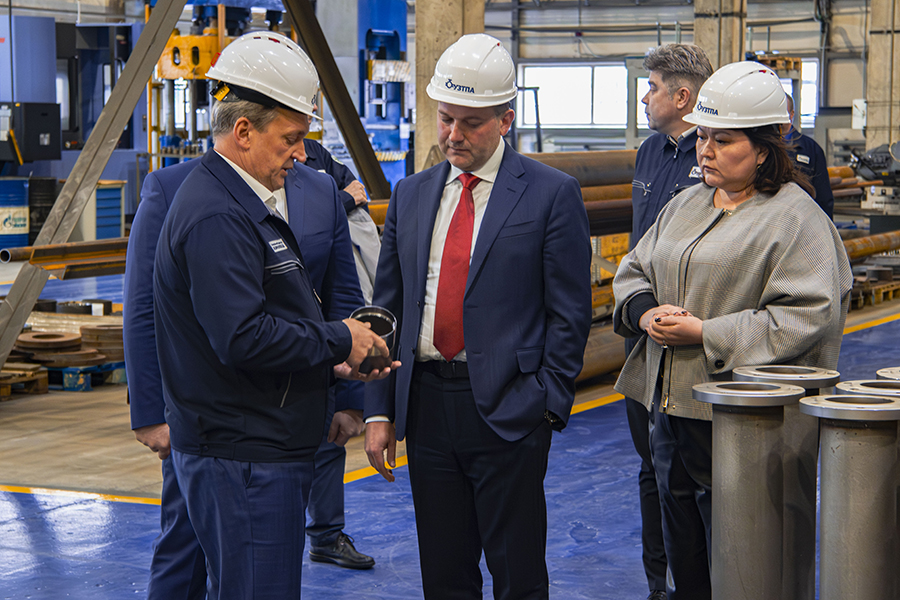 Представители ООО «Газпром межрегионгаз» высоко оценили организацию процесса производства в УЗТПА