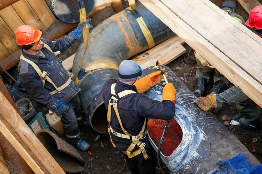 В Москве завершена реконструкция Голутвинского газопровода-дюкера
