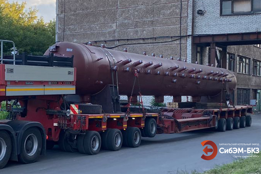 Завод «Сибэнергомаш – БКЗ» отгрузил два барабана котла Е-500-13,8-560Г в адрес заказчика