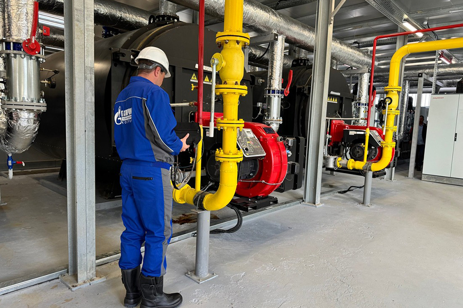 ООО «Газпром газораспределение Кострома» запустило в работу новую блочно-модульную котельную в городе Мантурово