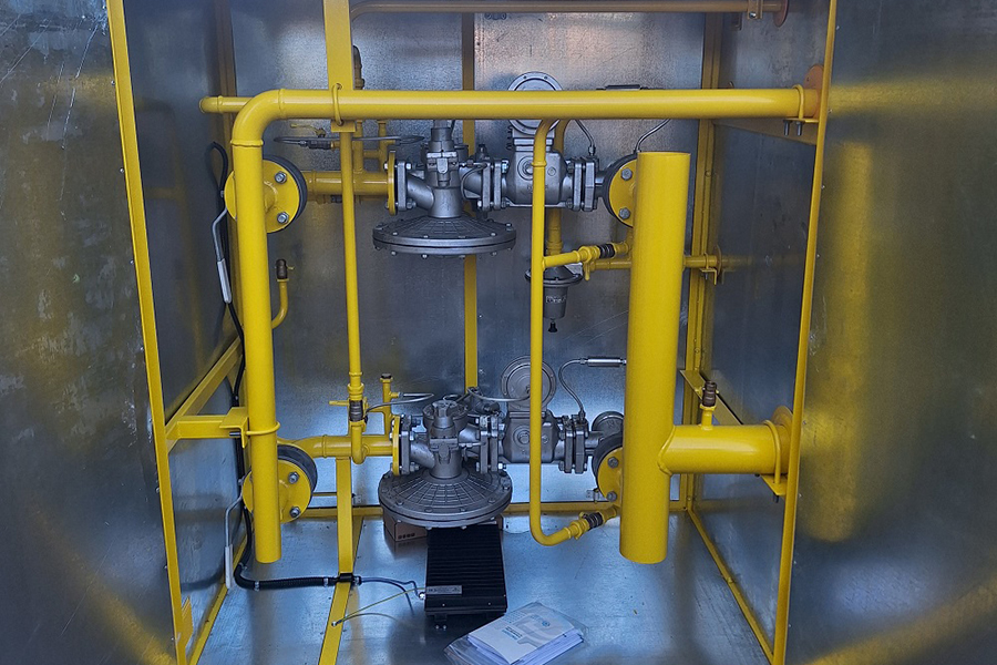 С площадки компании «Газовик» отгружен в адрес заказчика газорегуляторный пункт ГРПШ-РДБК-50/25