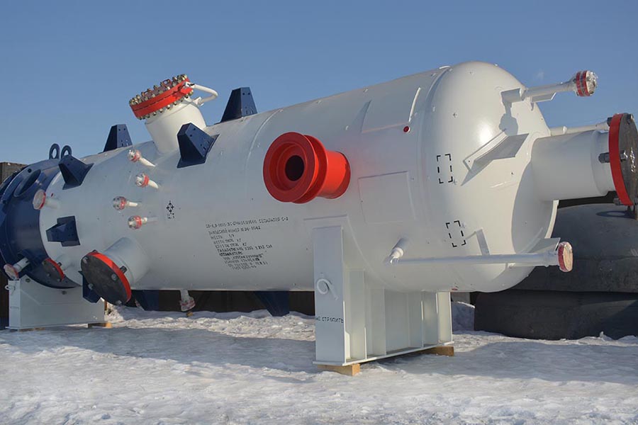 ООО «Курганхиммаш» изготовило два газовых сепаратора С-2 для Якутии