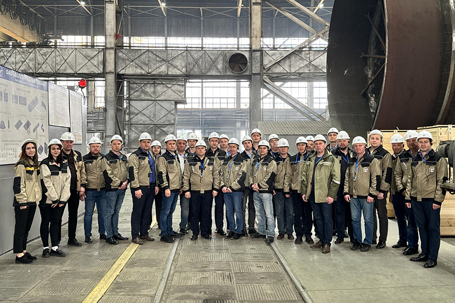 Делегация руководителей ООО «Газпром трансгаз Москва» оценила производственные мощности ОАО «Волгограднефтемаш»