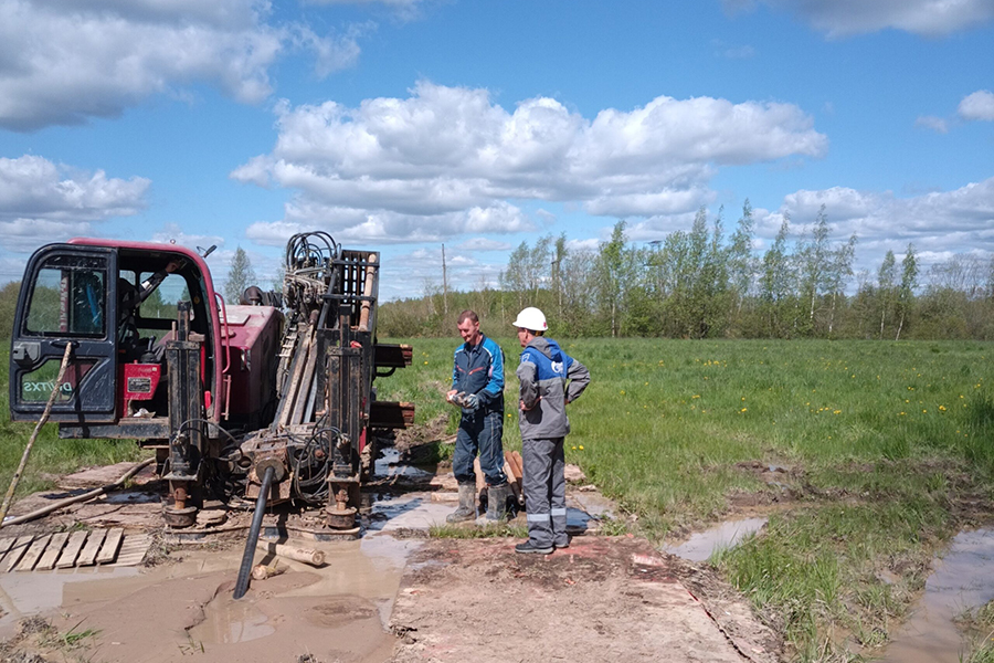 Завершен первый этап строительства газопровода-закольцовки между Великим Новгородом и деревней Подберезье