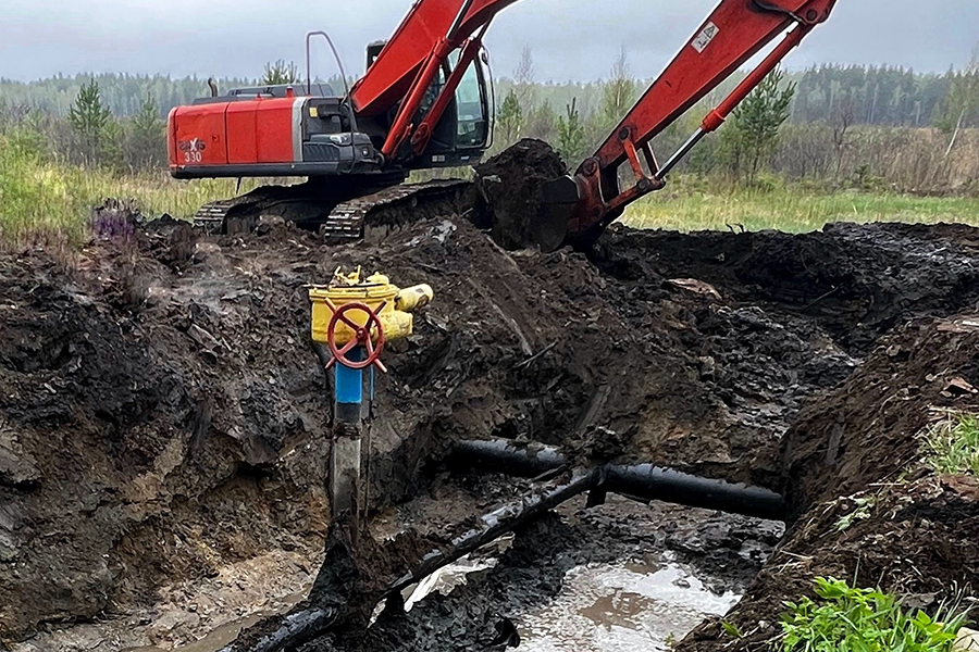 Специалисты ООО «Газпром трансгаз Екатеринбург» отремонтировали газопровод-отвод к городу Верхний Уфалей