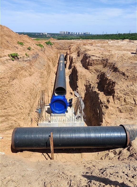 АО «Нижегородский Водоканал» применяет затворы DENDOR в рамках строительства инженерных сетей