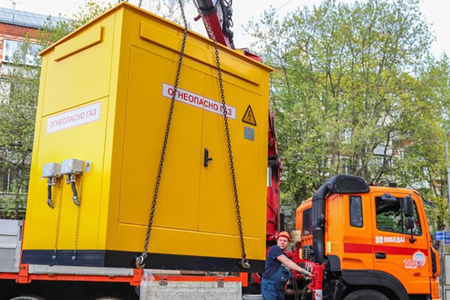 В Южном административном округе Москвы стартовала модернизация крупного ГРП «Чертаново квартал 6–2»