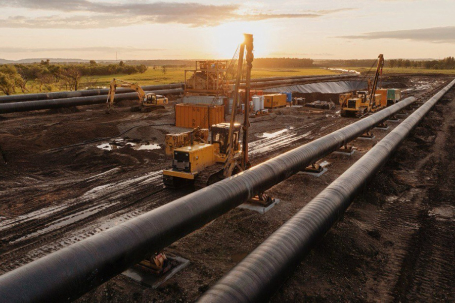 В Хабаровском крае построили самый длинный в России подводный переход газопровода