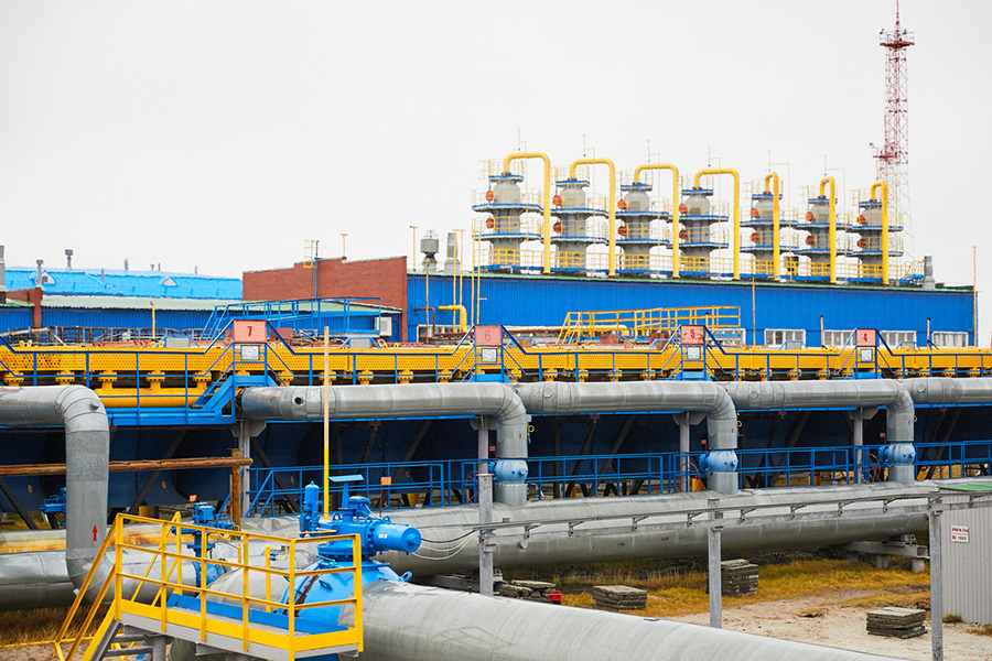 ООО «Газпром добыча Ноябрьск» проводит плановый мониторинг состояния технологических трубопроводов