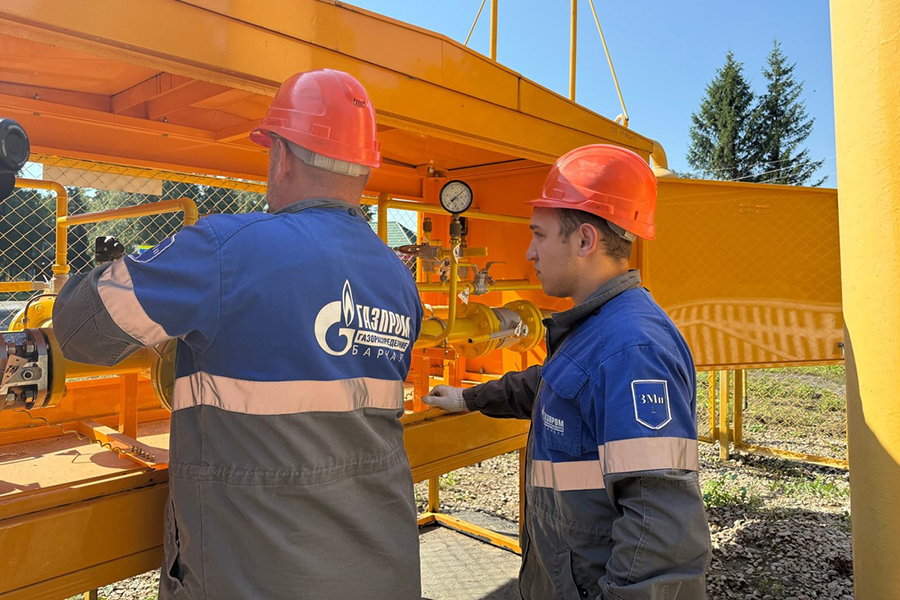 Компания «Газпром газораспределение Барнаул» возвела 30-километровый газопровод в селе Алтайского края