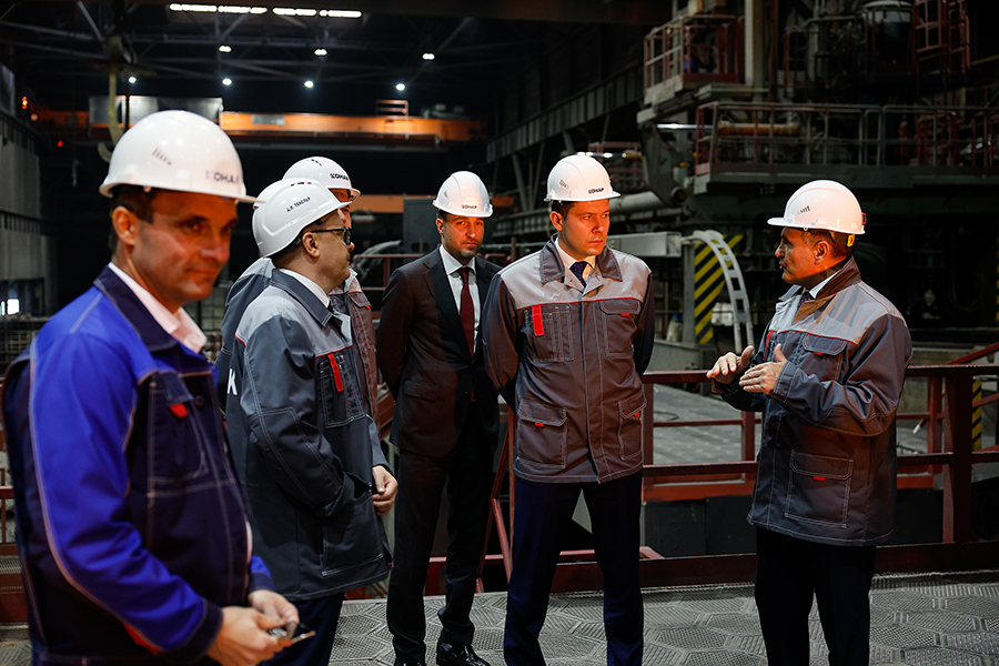 Глава Минпромторга также ознакомился с производственными площадками АО «КОНАР». П