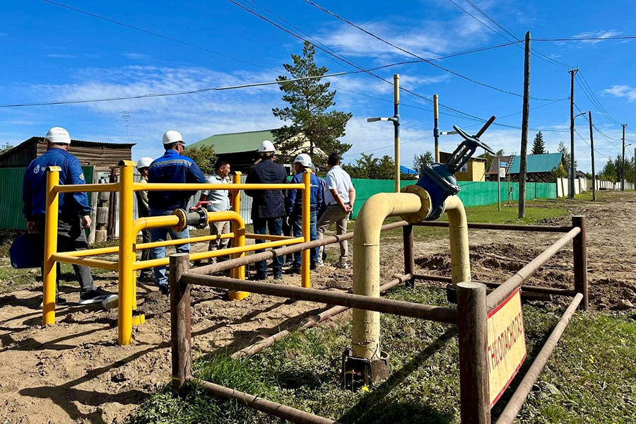 Компания «Сахатранснефтегаз» возвела газовые сети в рамках 10-го пускового комплекса в селе Чурапча