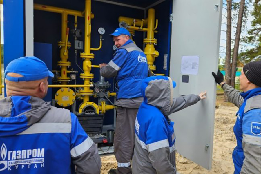 В Курганской области ввели в эксплуатацию два межпоселковых газопровода для газификации семи населенных пунктов