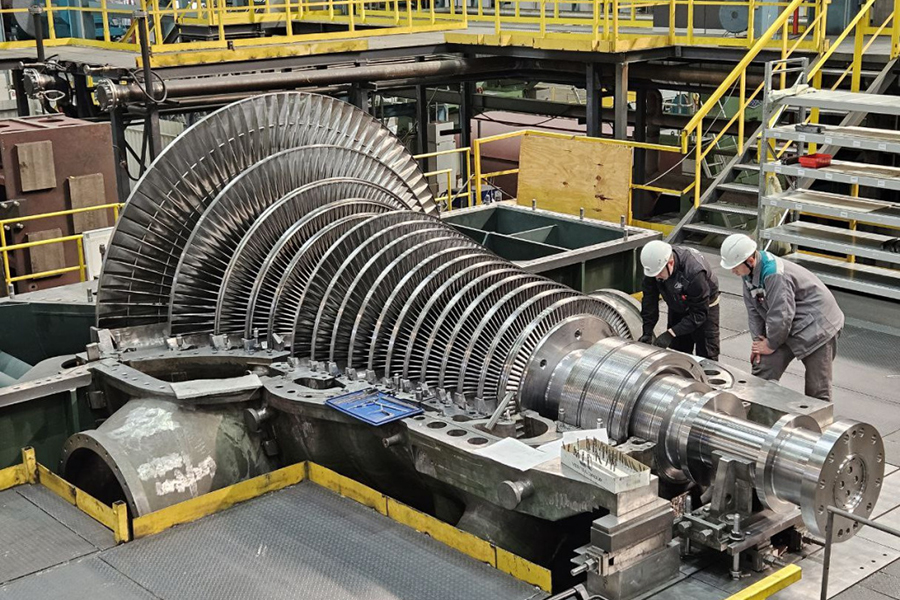 ЛМЗ изготовил и провел испытания цилиндра среднего давления для модернизации паровой турбины Костромской ГРЭС