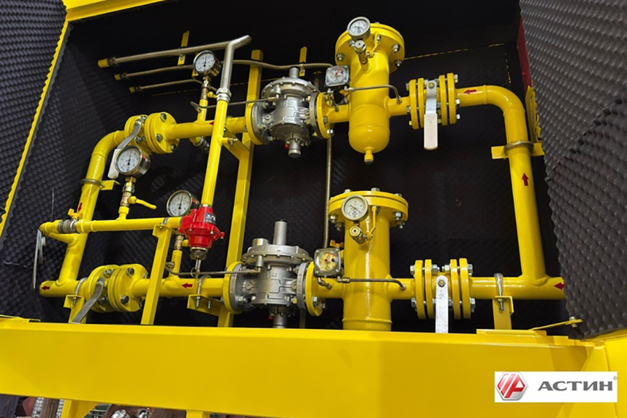 Специалисты ООО «Астин» произвели газорегуляторный пункт ГРПШ-RG/2MB-2У1