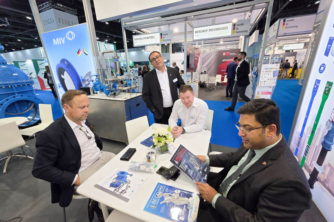 Фоторепортаж медиагруппы ARMTORG с выставки WETEX 2025 в Дубае