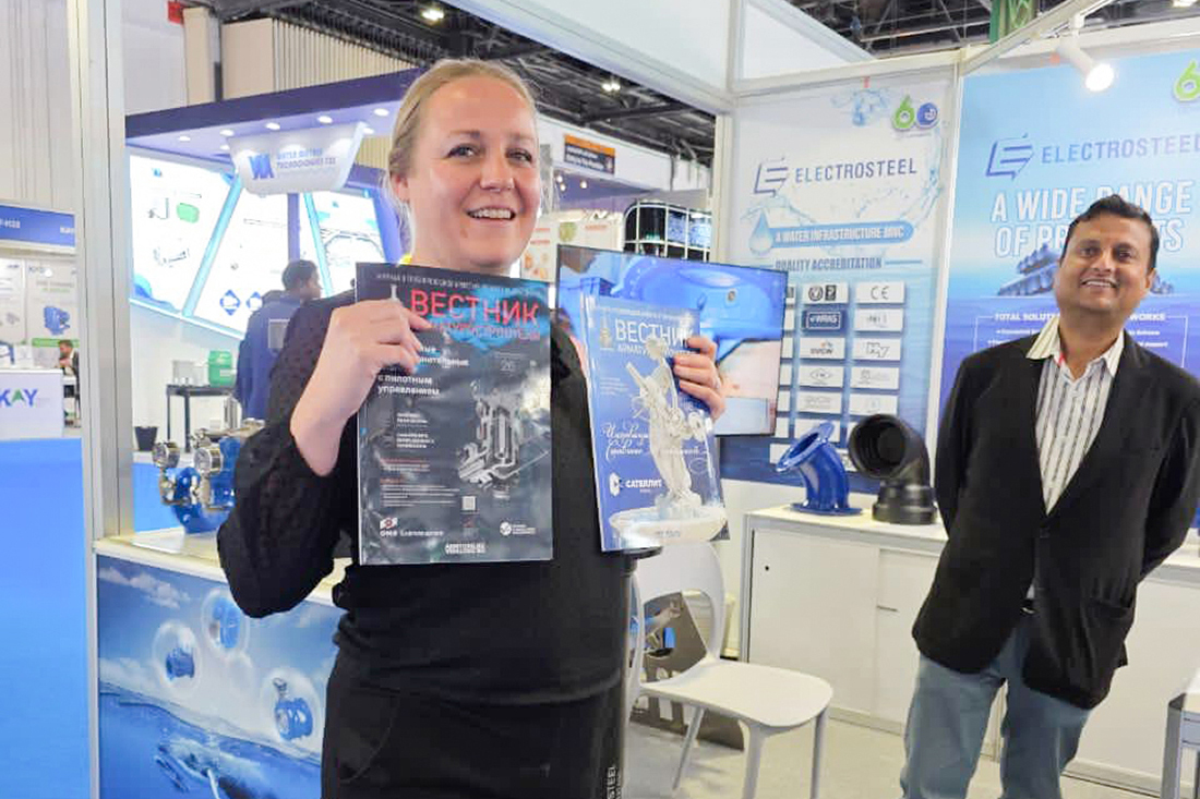 Фоторепортаж медиагруппы ARMTORG с выставки WETEX 2025 в Дубае