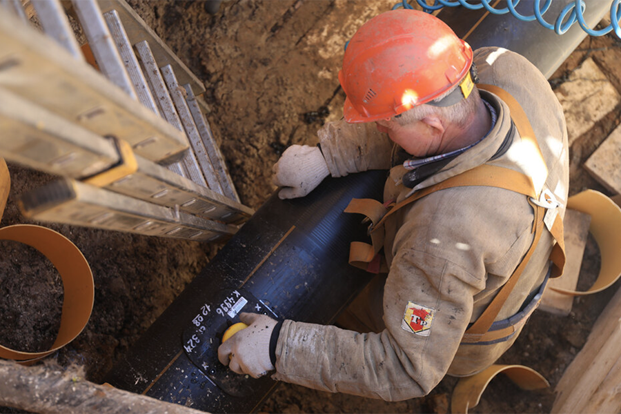 Компания «Мосгаз» завершила вынос газопровода для строительства остановочного пункта «Дмитровская»