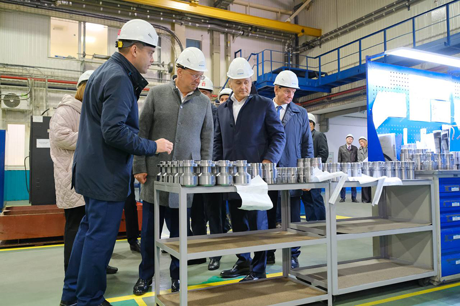 Делегация компании «Транснефть» ознакомилась с производством АО «Новомет-Пермь»