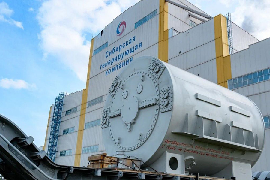 На Абаканской ТЭЦ установят новый турбогенератор с водородным охлаждением мощностью 65 МВт