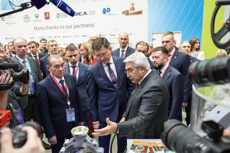 АО «МОСГАЗ» представило продукцию собственного производства на «Российской энергетической неделе 2025» в Москве