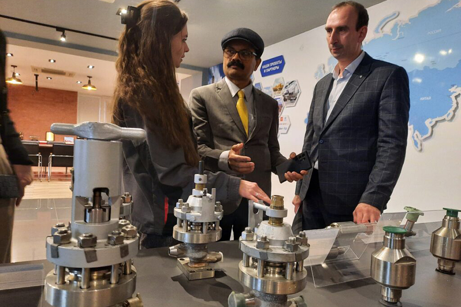 В МК «Сплав» побывал главный инженер по контролю качества в России Индийской корпорации по атомной энергии