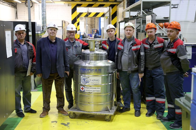 Фото недели: НПО «Регулятор» провело испытания криогенных предохранительных клапанов