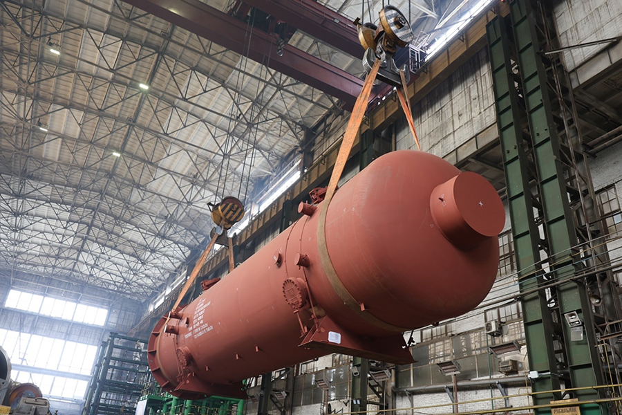 ТКЗ «Красный котельщик» поставил два сепаратора-пароперегревателя для атомной энергетики