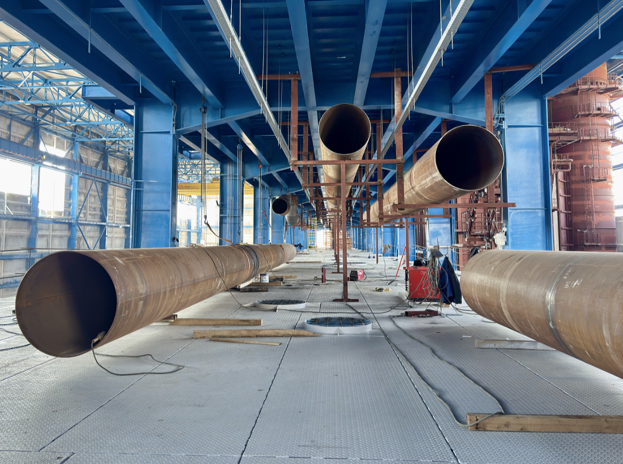 На Артемовской ТЭЦ-2 в соответствии с графиком проводятся строительные, тепломеханические и электромонтажные работы