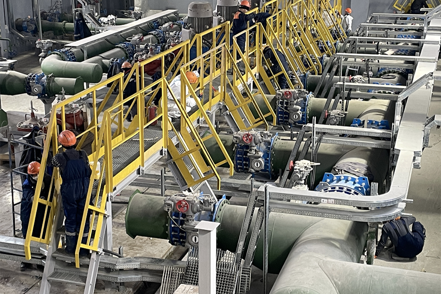 На площадке сооружения Хабаровской ТЭЦ-4 возводят новые объекты инфраструктуры