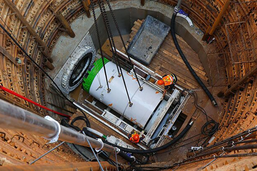 Специалисты АО «Мосгаз» продолжают строительство газопровода высокого давления для ТЭЦ-8