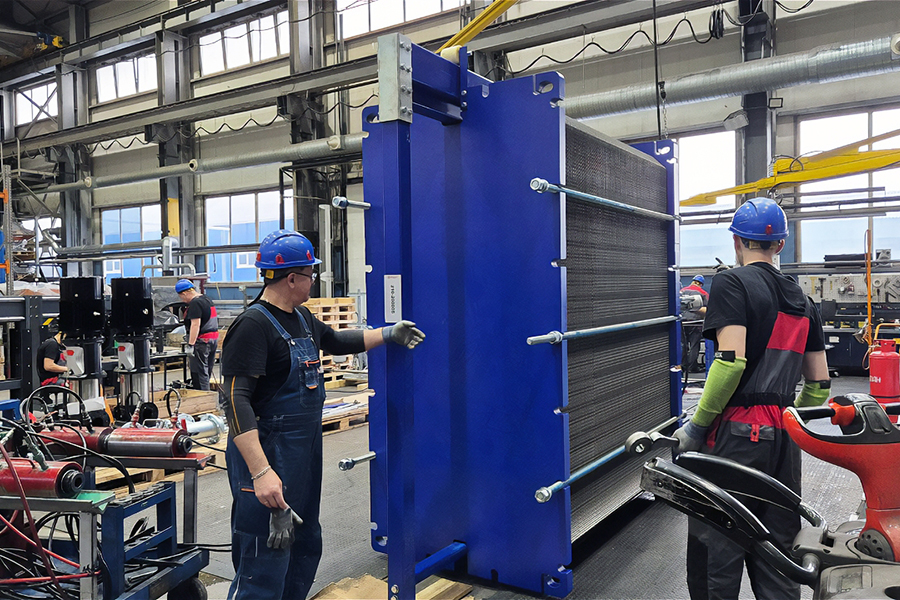 Компания «Ридан» поставила теплообменники Ду 400 для модернизированной котельной крупного научного центра