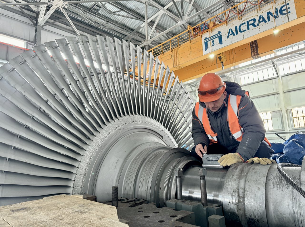 В рамках проекта расширения мощностей Партизанской ГРЭС завершается закрытие теплового контура для монтажа турбины