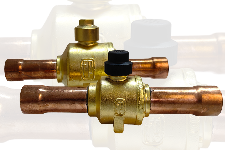 Компания «Фригопоинт» начала выпуск новой модели полнопроходного шарового крана FP-BV-118