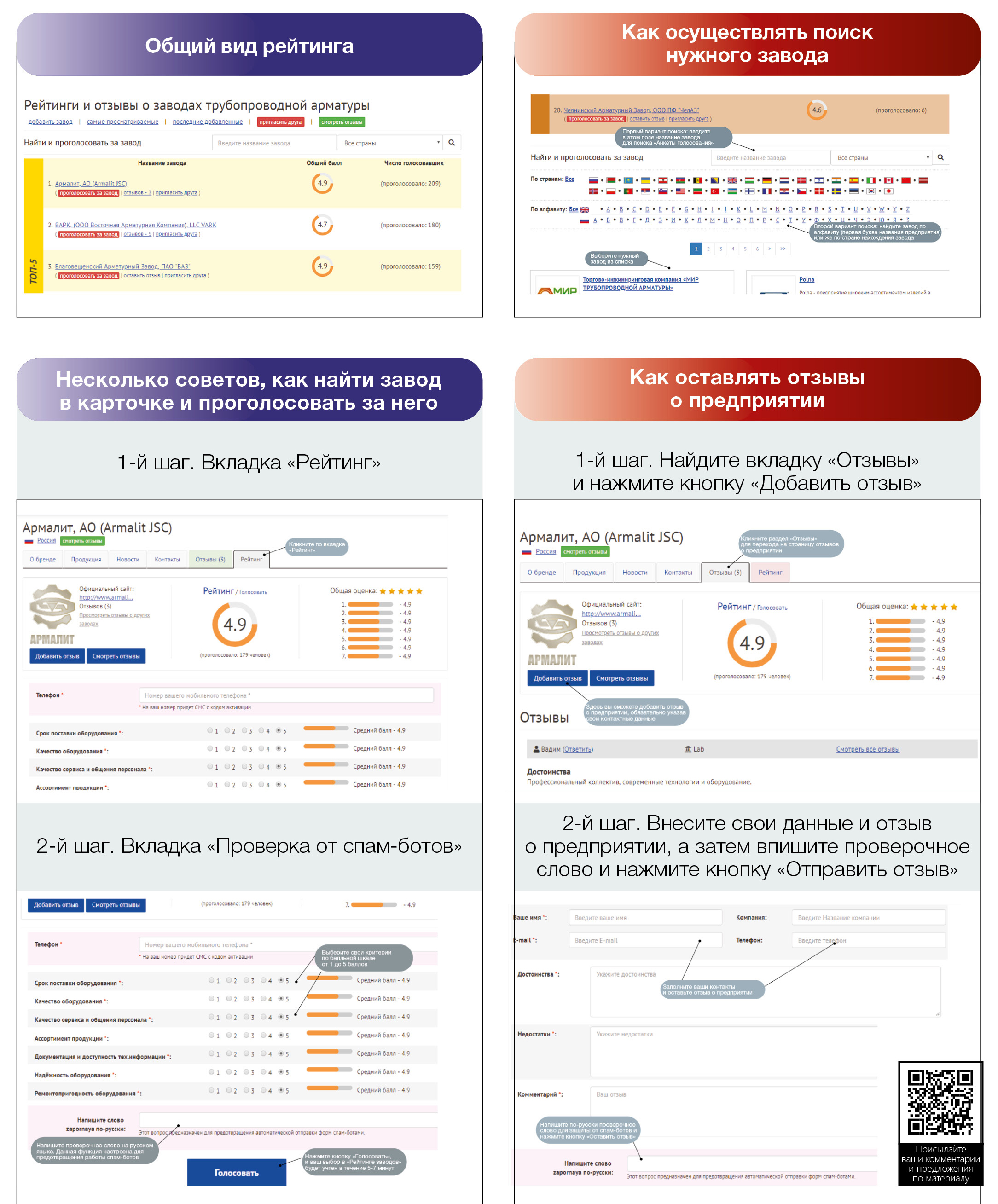 Медиагруппа ARMTORG. Рейтинги и отзывы о заводах трубопроводной арматуры №5 (92)