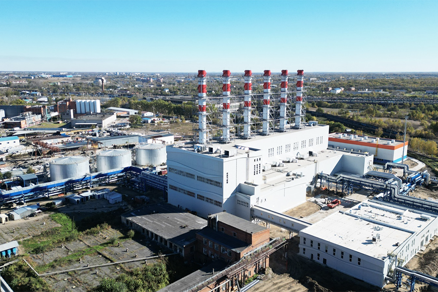 На строящейся Хабаровской ТЭЦ-4 готовы к вводу в эксплуатацию 6 водогрейных котлов