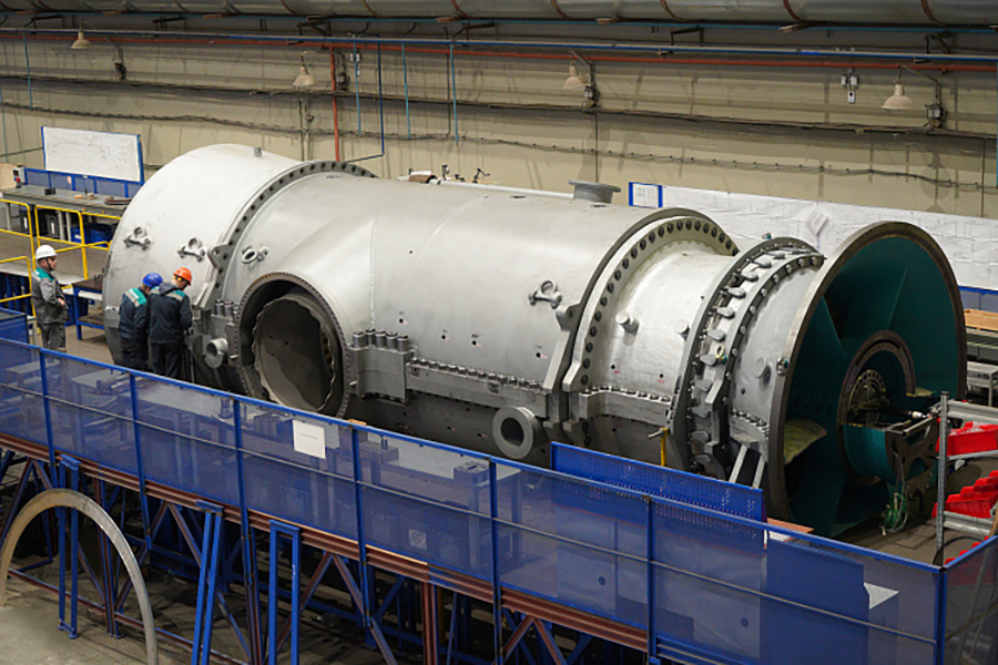 Компания &laquo;Силовые машины&raquo; готовит к отгрузке вторую турбину ГТЭ-170.1 для Артемовской ТЭЦ-2
